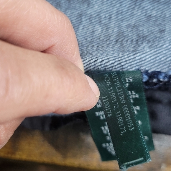 RALPH LAUREN DENIM  skirt size 4P EUC - Picture 8 of 9